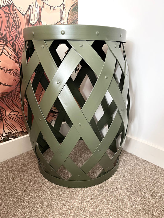Gorgeous Green Stool/ Plant Stand