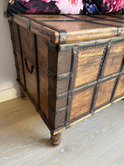 Beautiful Indian Timber Chest
