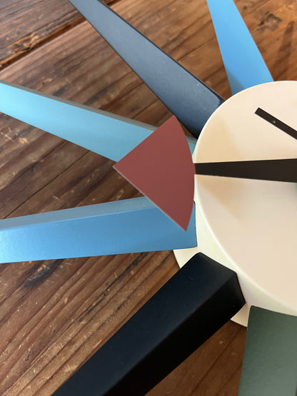 Stylish Sunburst Wall Clock