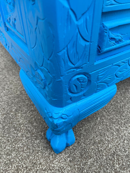 Beautiful Blue Camphor Chest