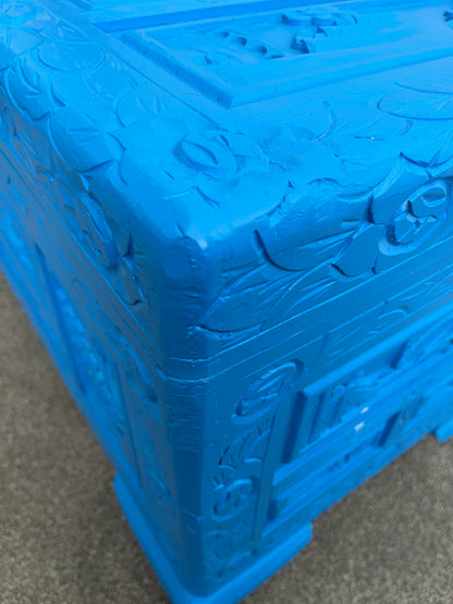 Beautiful Blue Camphor Chest