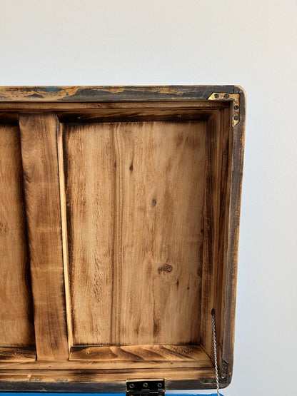 Beautiful Blue Camphor Chest