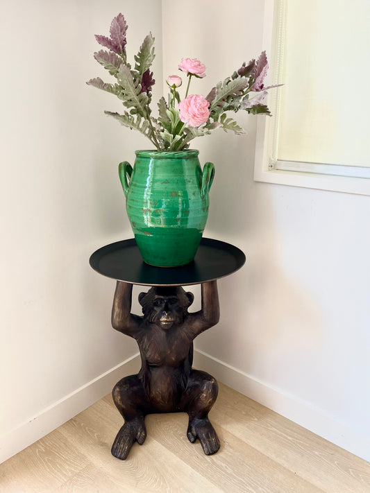 Monkey Pedestal Table