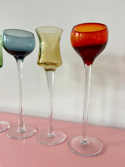 Tall Long Stem Liqueur/ Shot Glasses