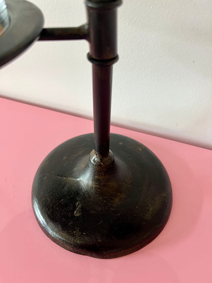 Lovely Metal Stand with Glass Domes