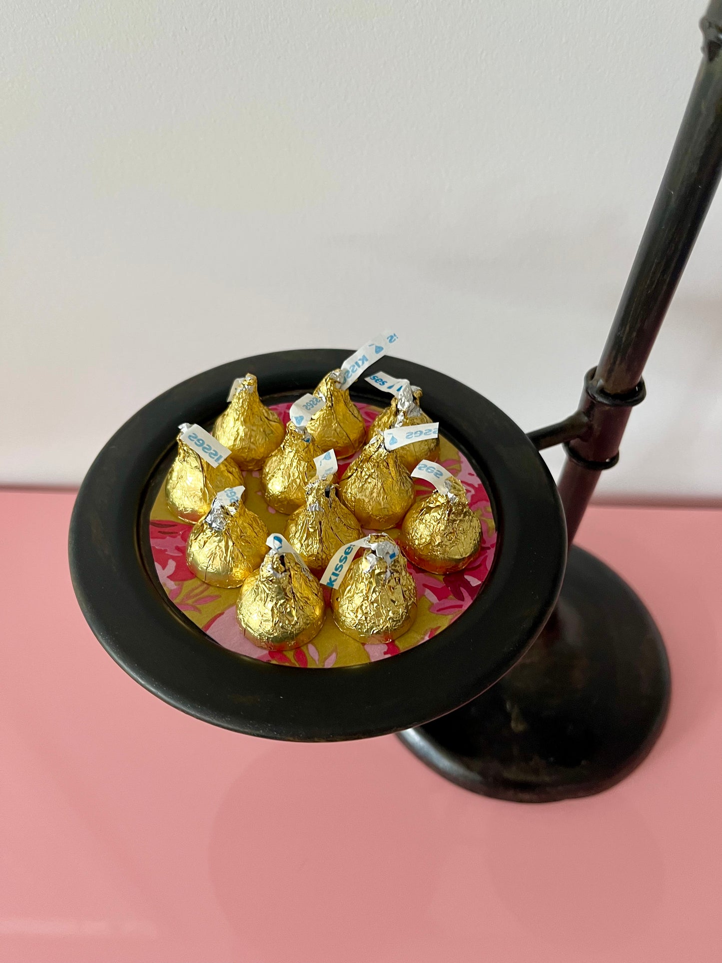 Lovely Metal Stand with Glass Domes