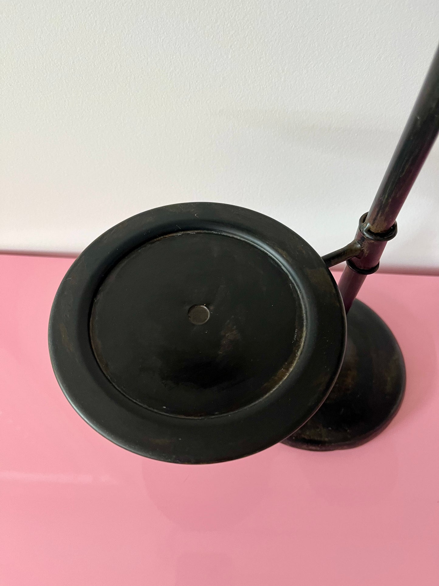 Lovely Metal Stand with Glass Domes