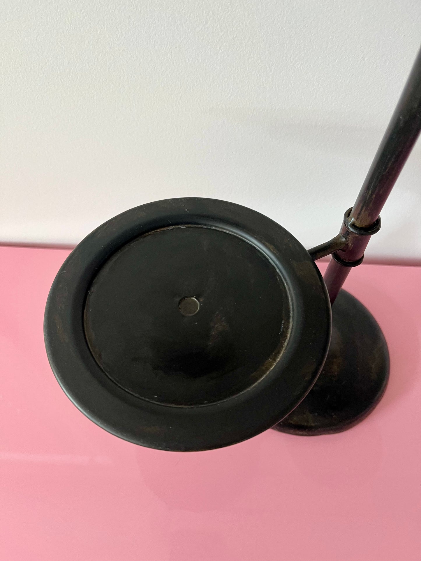 Lovely Metal Stand with Glass Domes