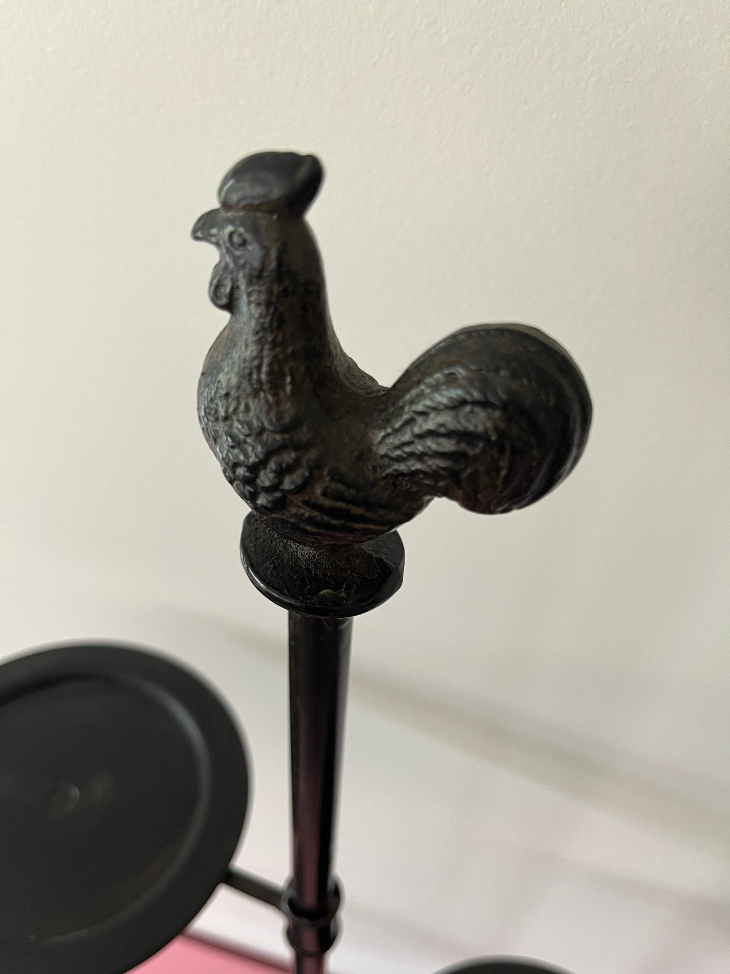 Lovely Metal Stand with Glass Domes