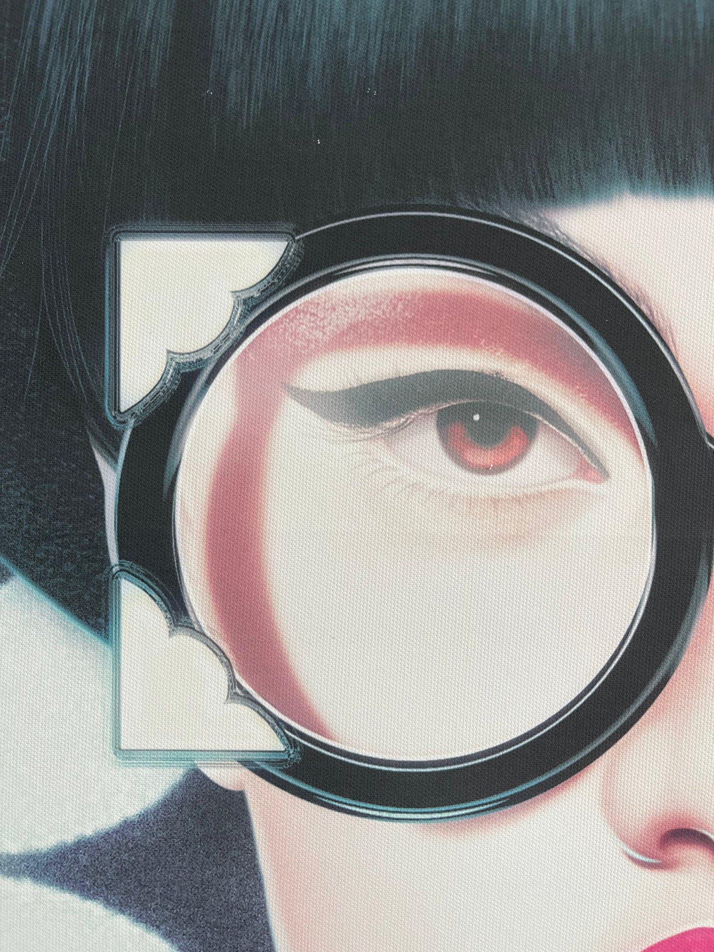 Miss Lolo Framed Canvas