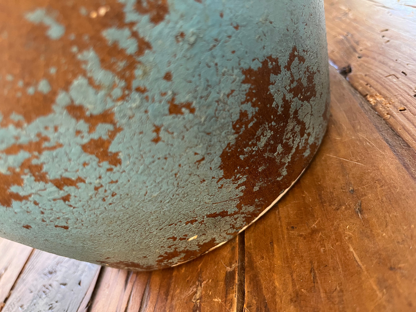 Gorgeous Blue & Copper Decorative Pot