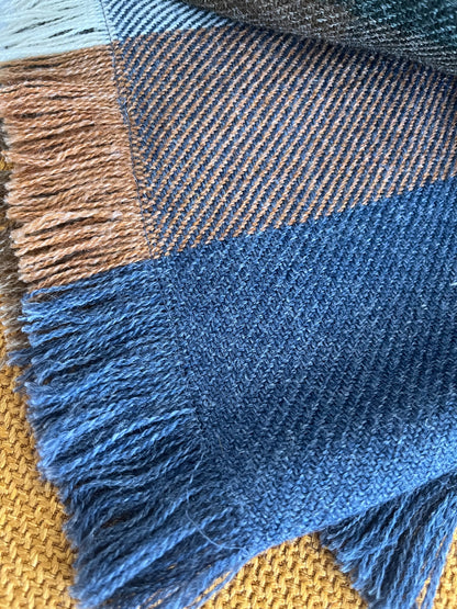 Nood Check Throw and Cushion Set