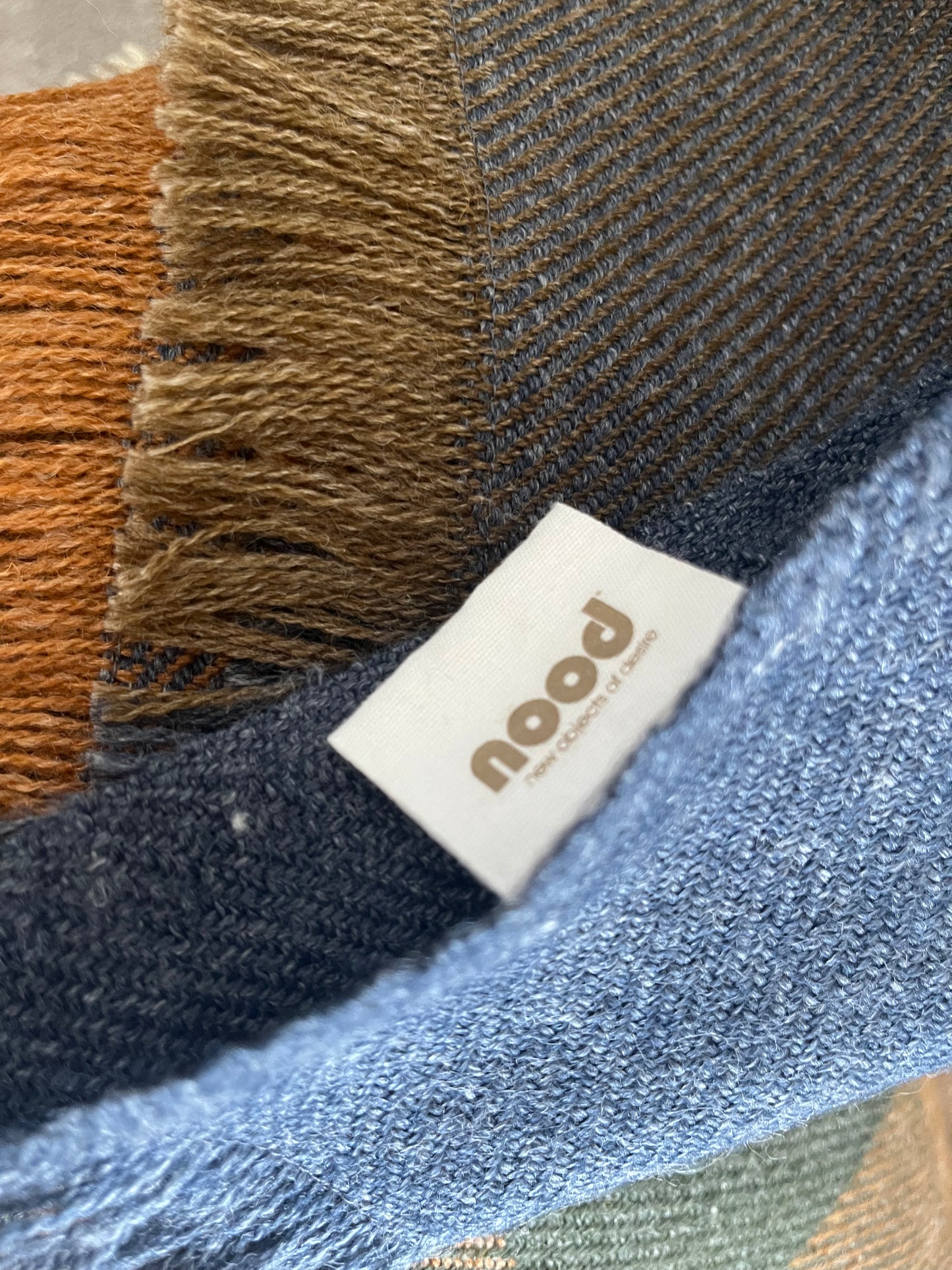 Nood Check Throw and Cushion Set