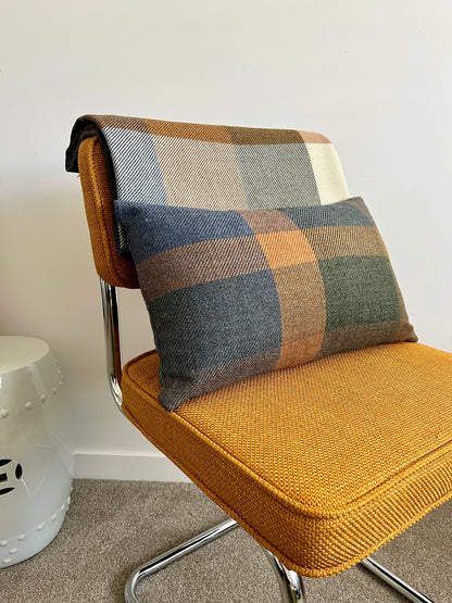 Nood Check Throw and Cushion Set