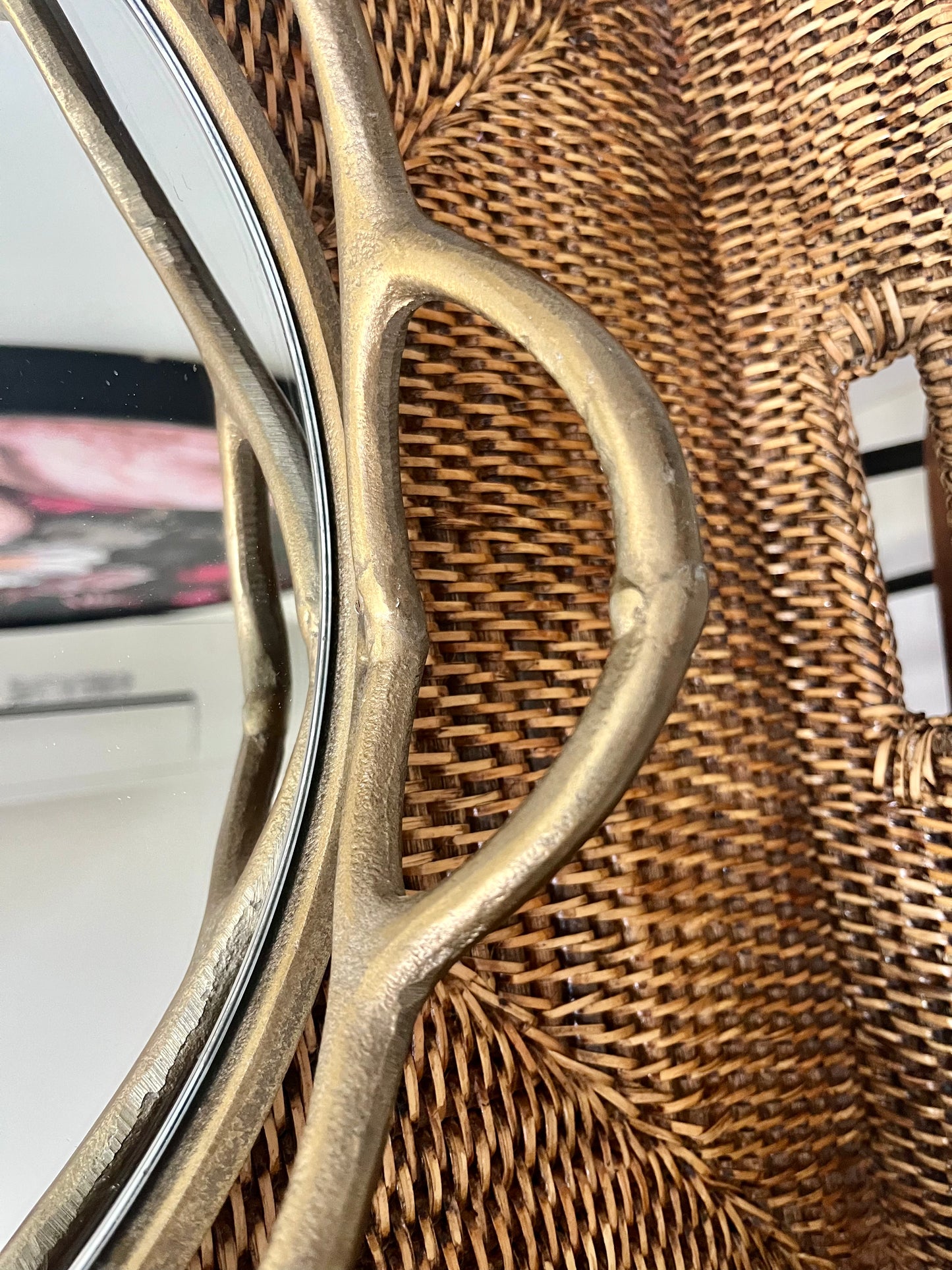 Gorgeous Tray with Funky Glasses & Fabulous Faces Vase