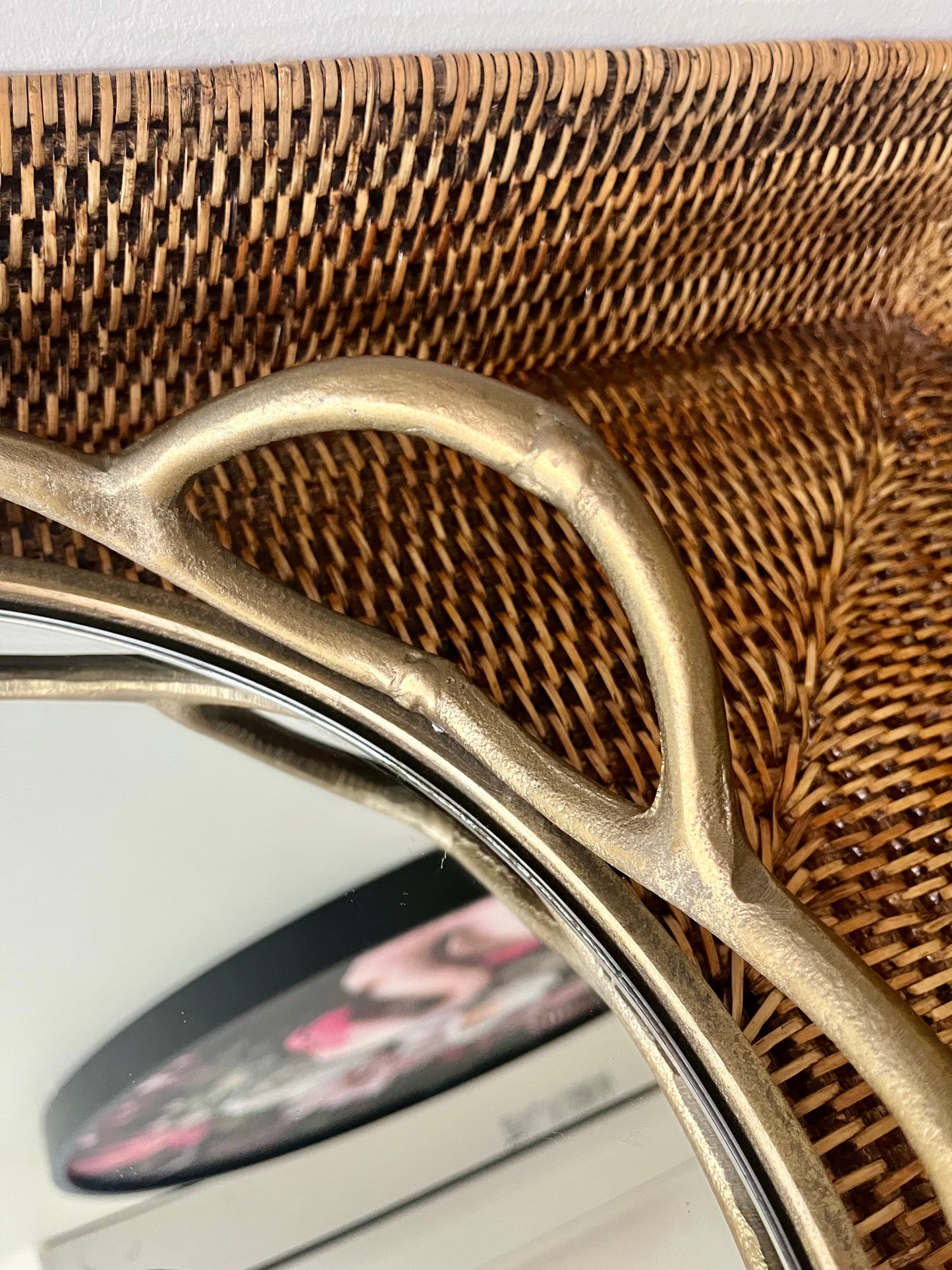 Gorgeous Tray with Funky Glasses & Fabulous Faces Vase