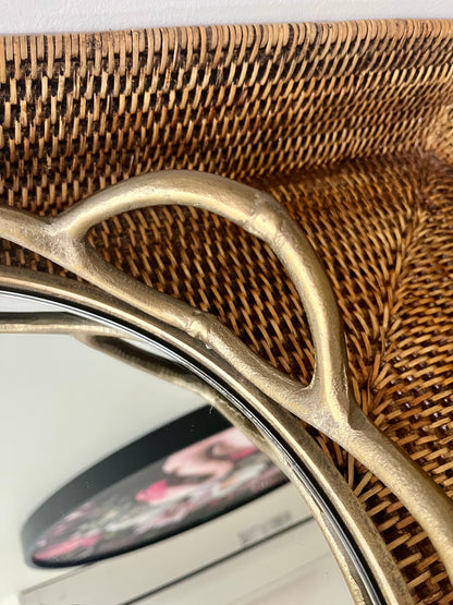 Gorgeous Tray with Funky Glasses & Fabulous Faces Vase