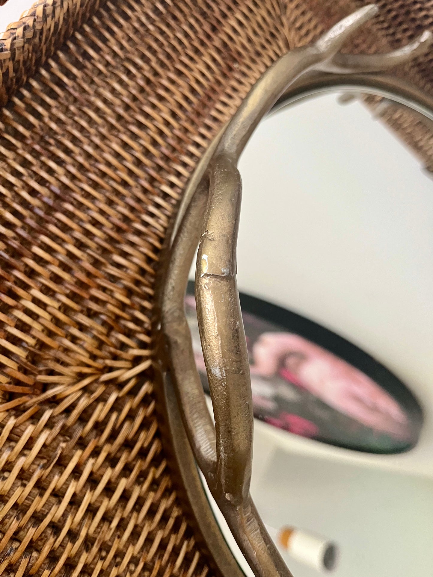 Gorgeous Tray with Funky Glasses & Fabulous Faces Vase