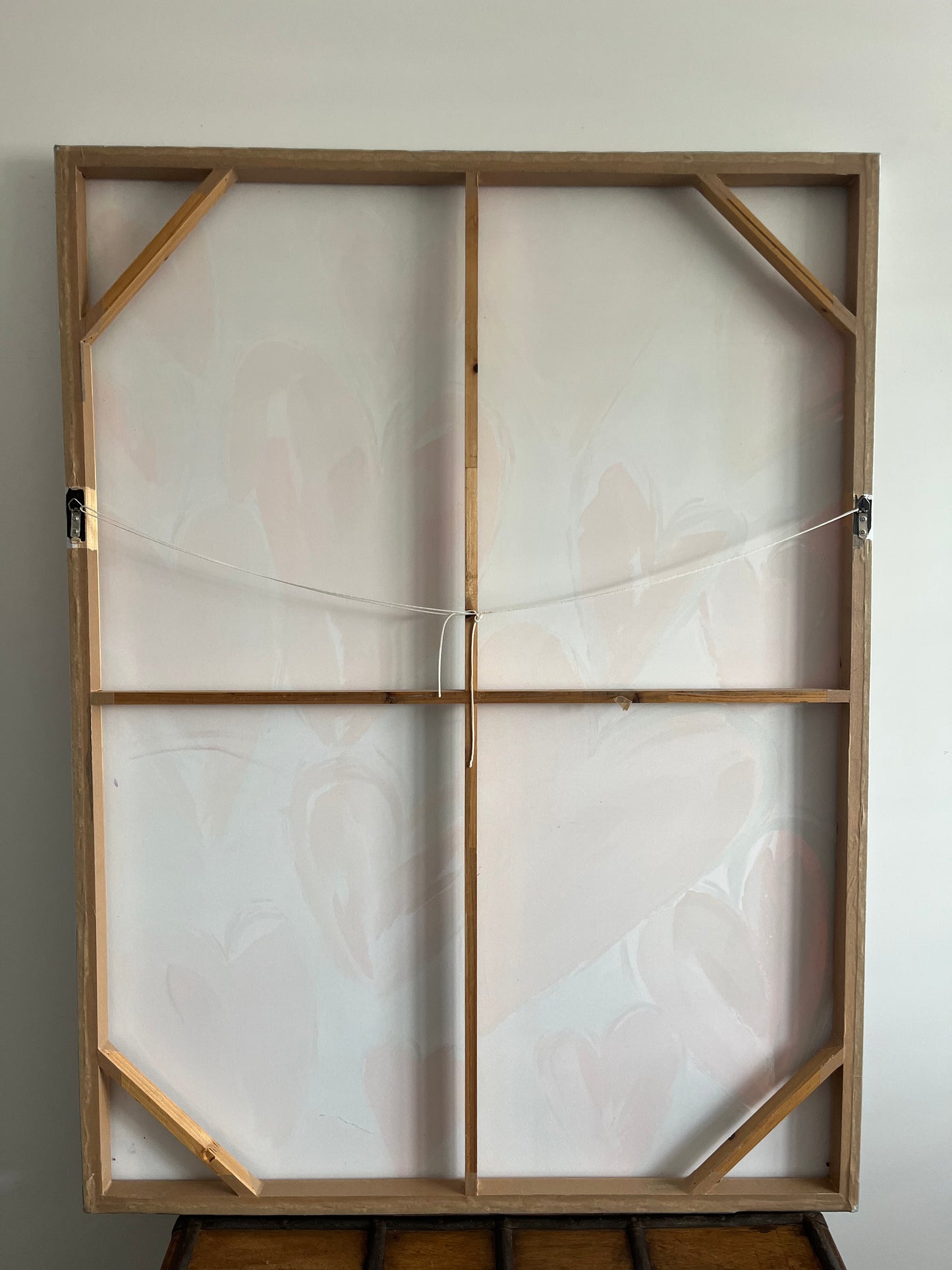 Stunning Textured Heart Canvas Painting