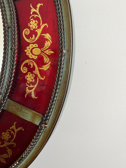 Stunning Round Metal Mirror