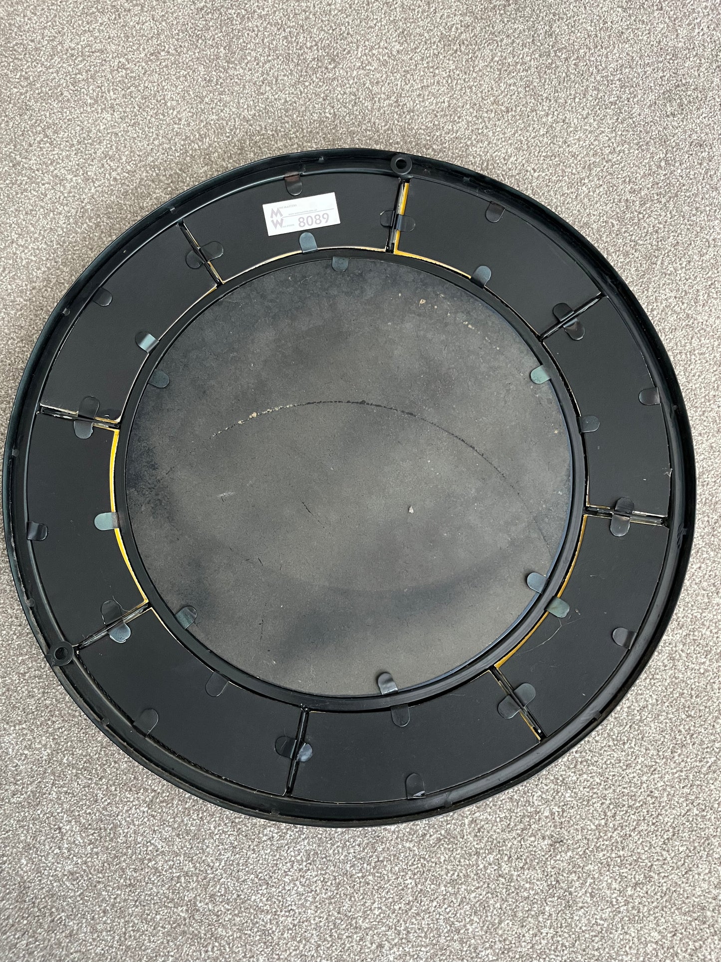 Stunning Round Metal Mirror