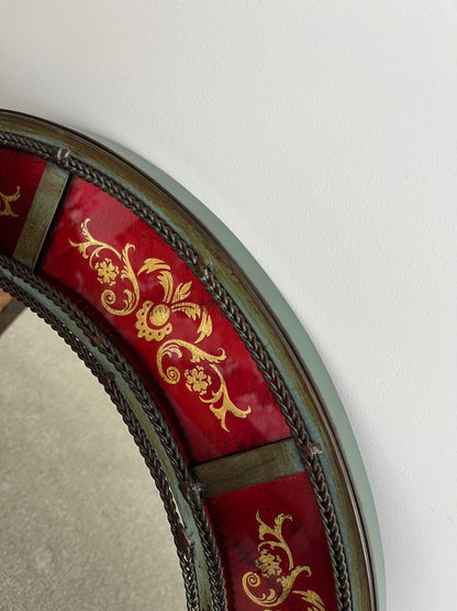 Stunning Round Metal Mirror