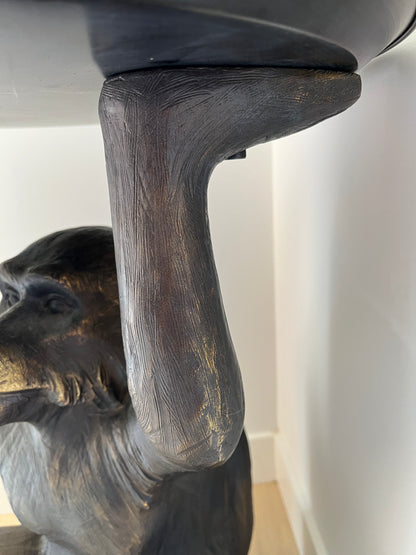 Monkey Pedestal Table