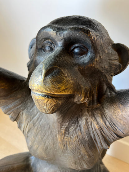 Monkey Pedestal Table