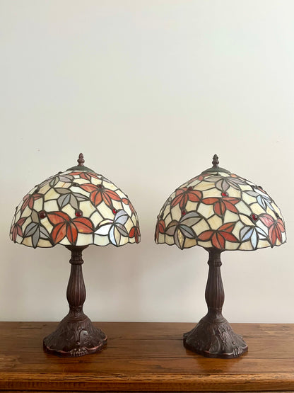 Pair of Pretty Tiffany Lamps