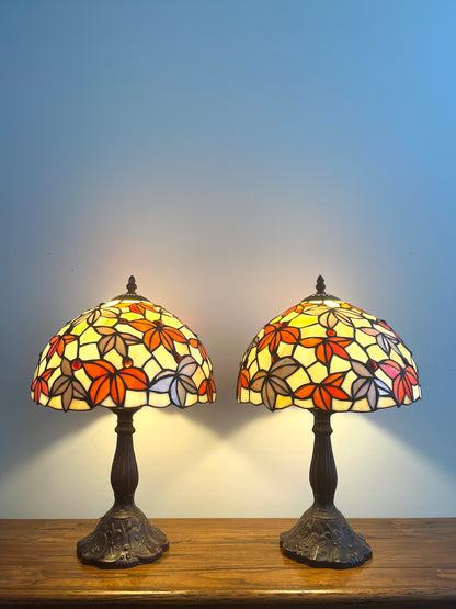 Pair of Pretty Tiffany Lamps