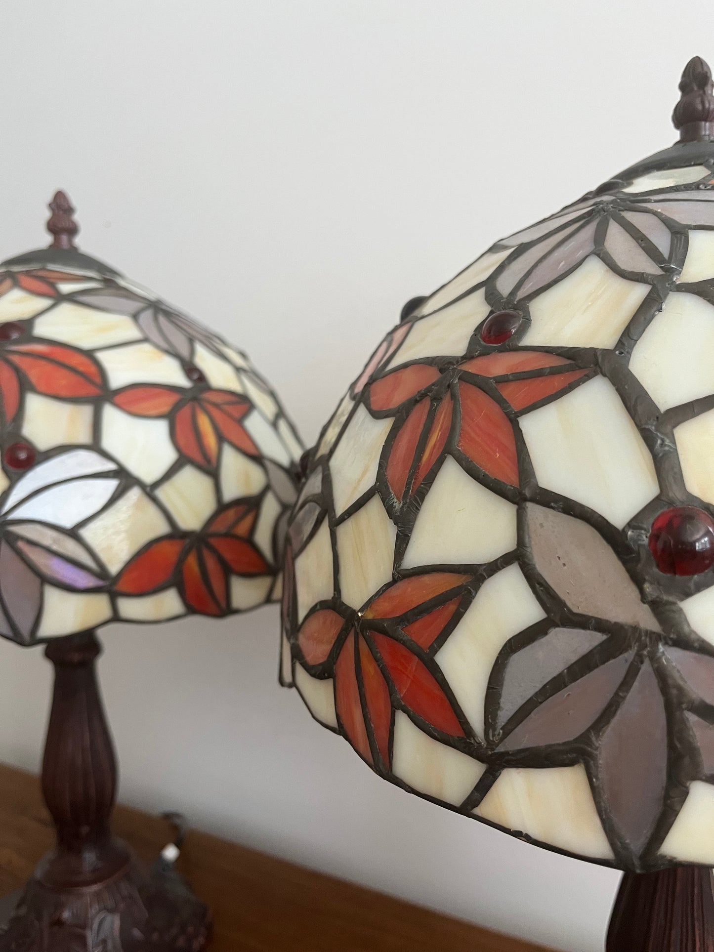 Pair of Pretty Tiffany Lamps