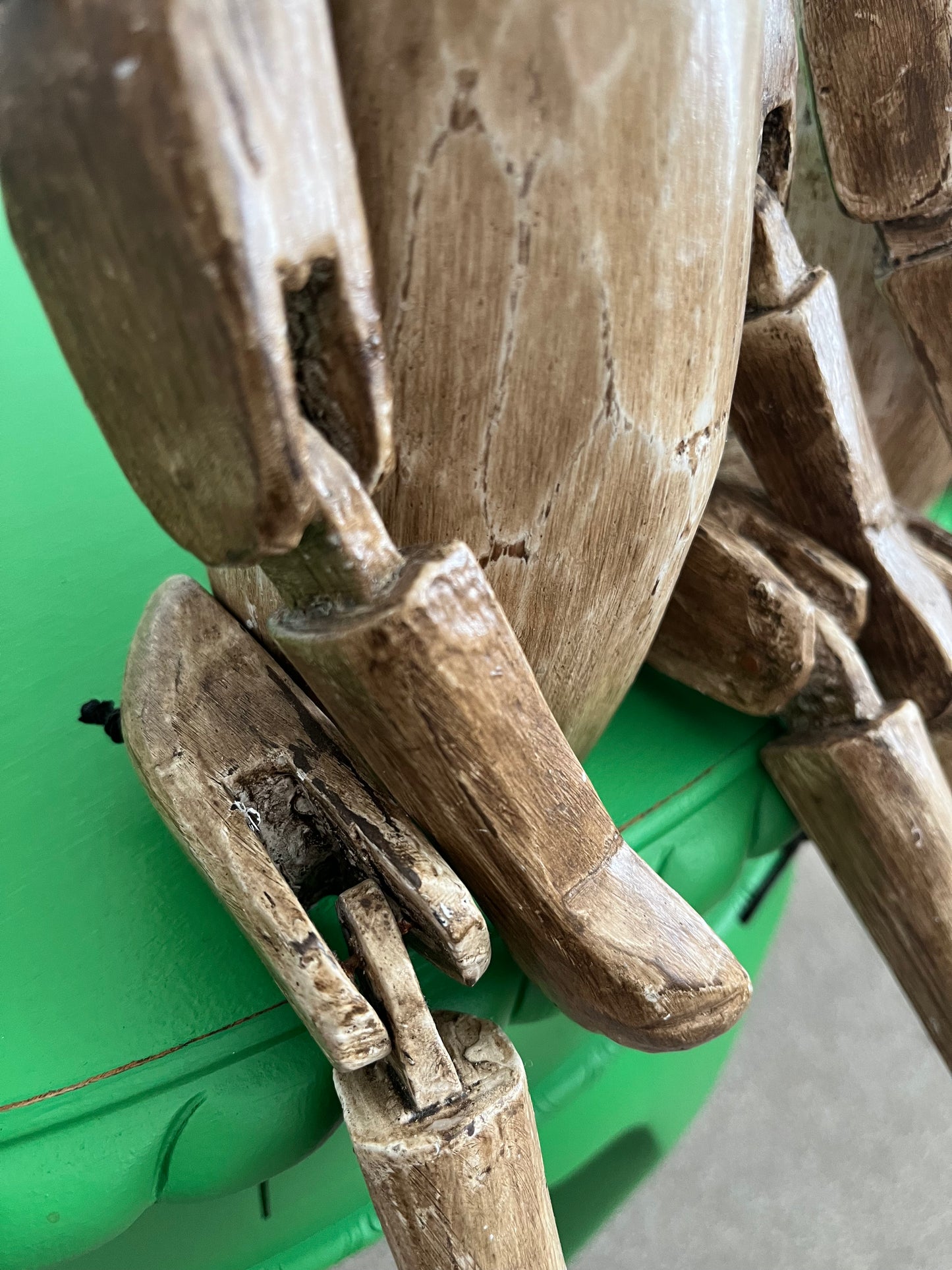 Lovely Pair of Wooden Rabbits