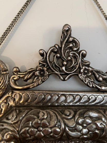 Lovely Ornate Metal Mirror