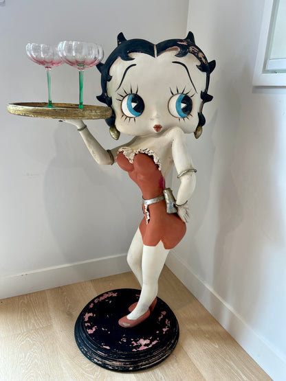 Vintage Betty Boop Waitress Statue