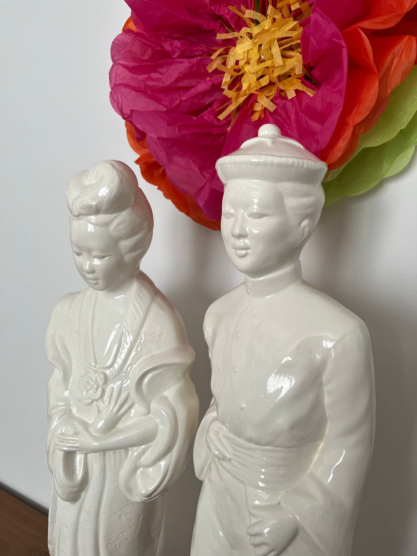 Lovely Tall Asian Figurines