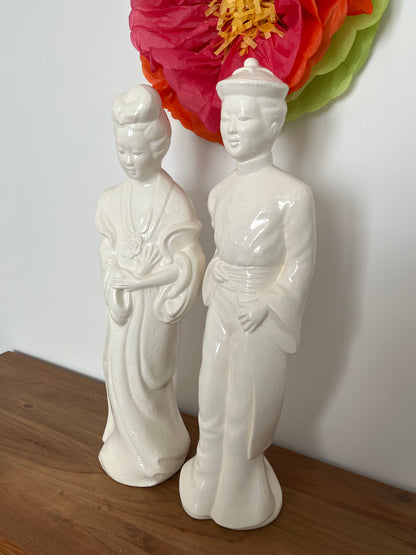 Lovely Tall Asian Figurines