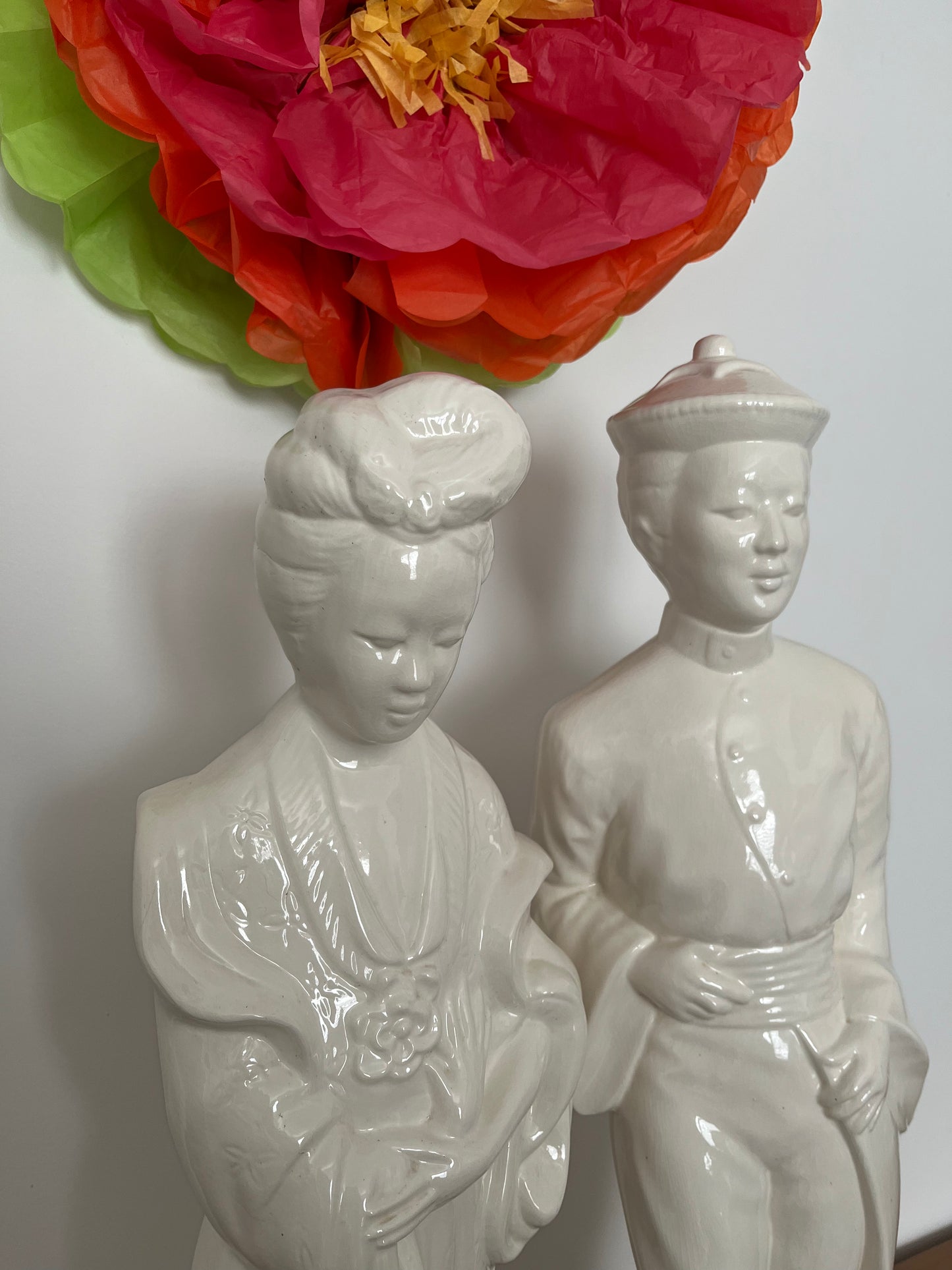 Lovely Tall Asian Figurines