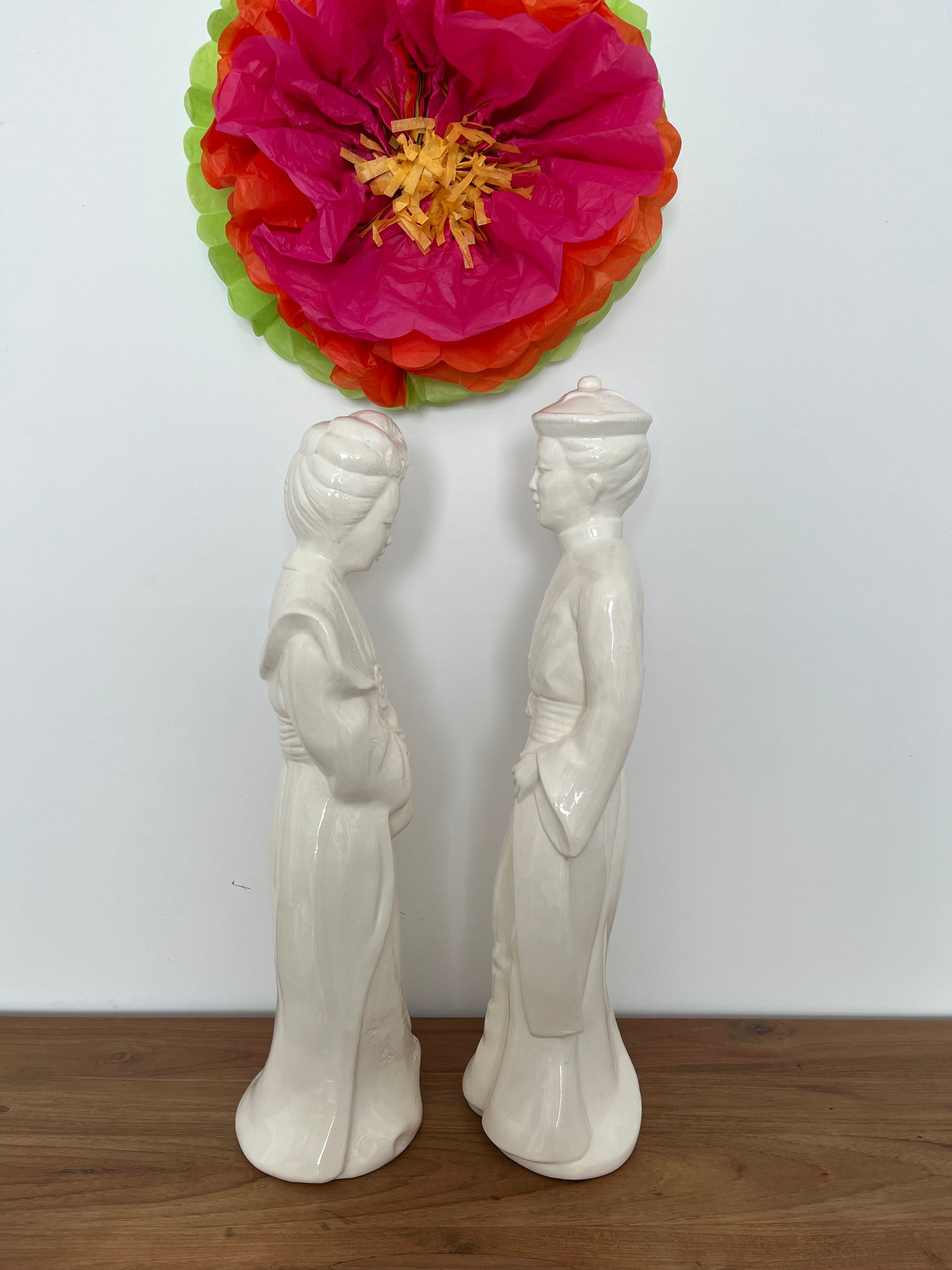 Lovely Tall Asian Figurines