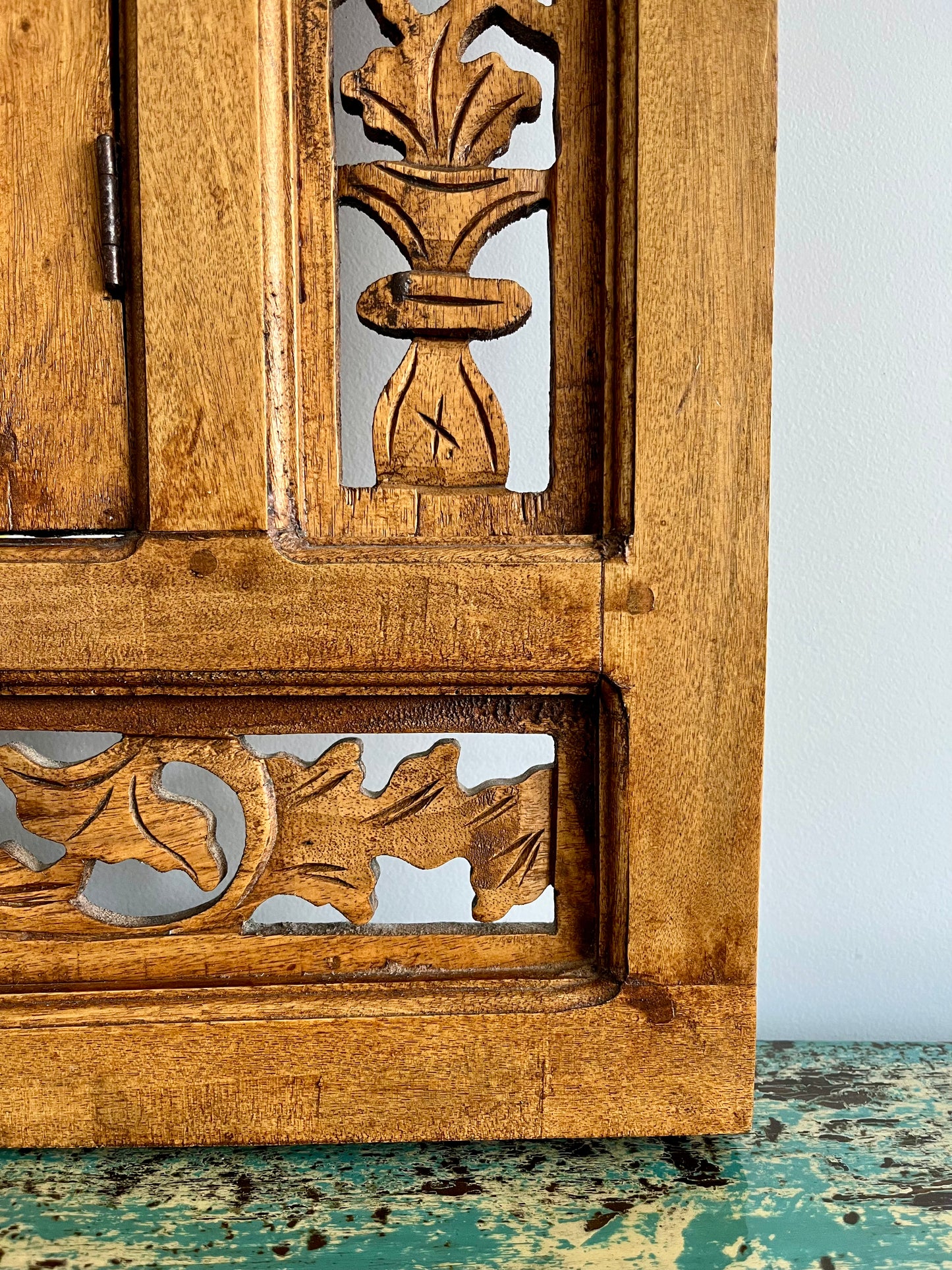 Beautiful Balinese Window Mirror