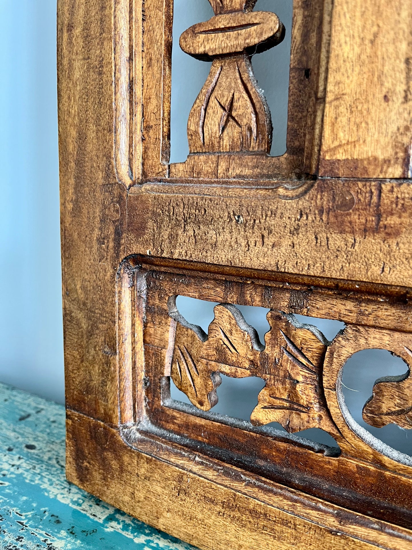 Beautiful Balinese Window Mirror