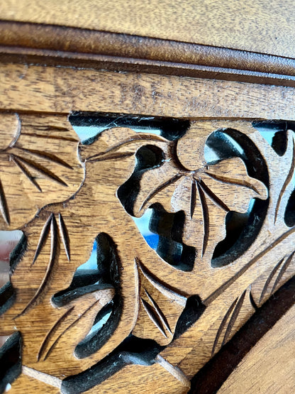 Beautiful Balinese Window Mirror