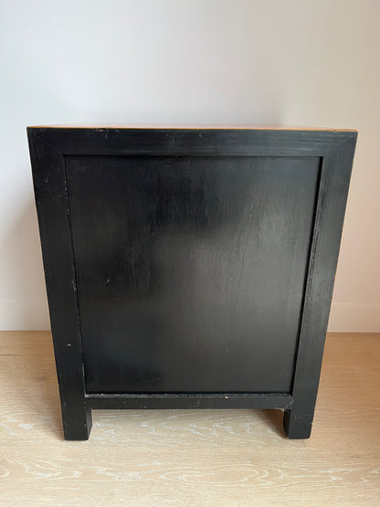 Beautiful Orange Oriental Cabinet