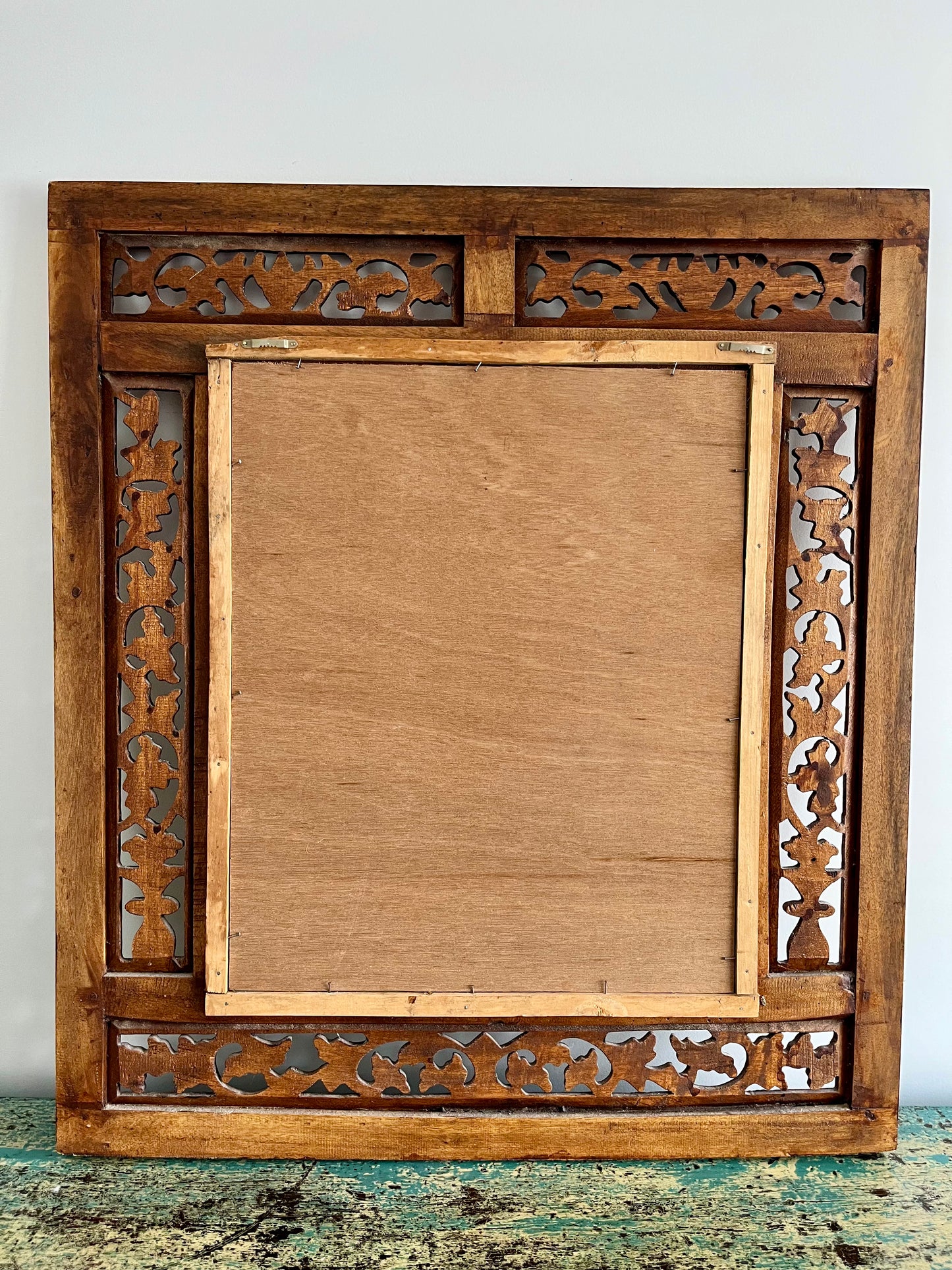 Beautiful Balinese Window Mirror