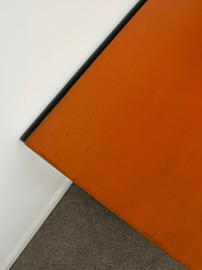 Beautiful Orange Oriental Cabinet