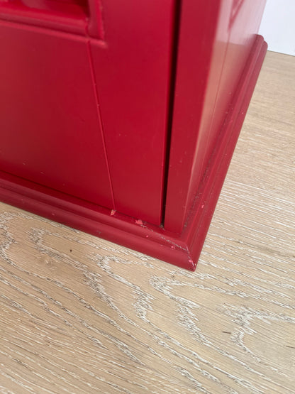 Retro Wooden Telephone Booth Cabinet