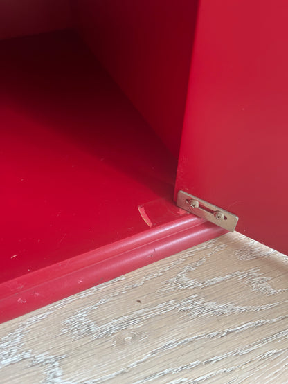 Retro Wooden Telephone Booth Cabinet