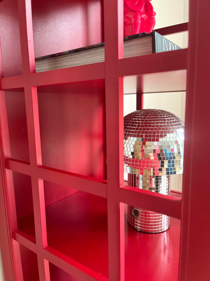 Retro Wooden Telephone Booth Cabinet