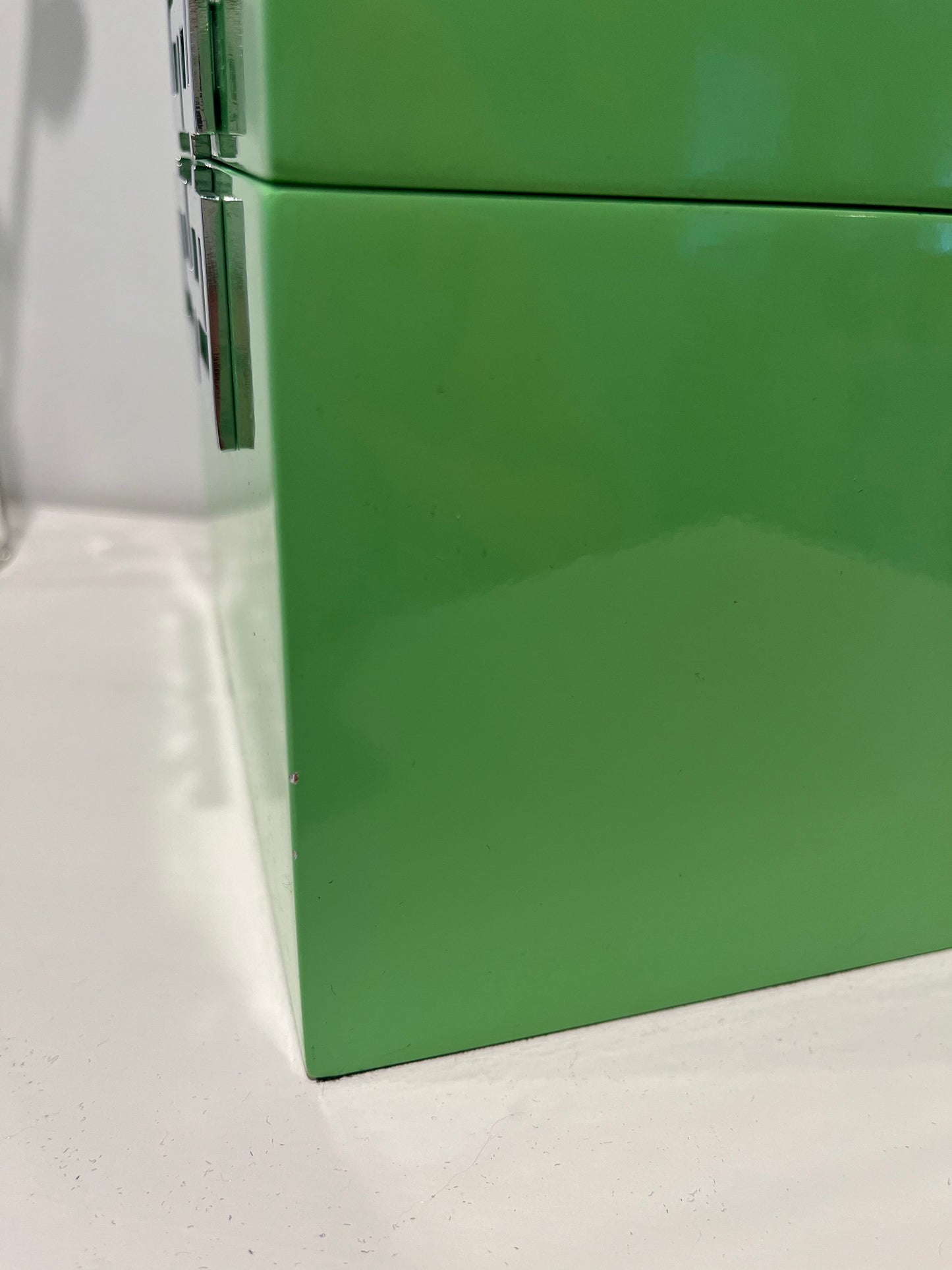 Lovely Green Lacquer Jewellery Box
