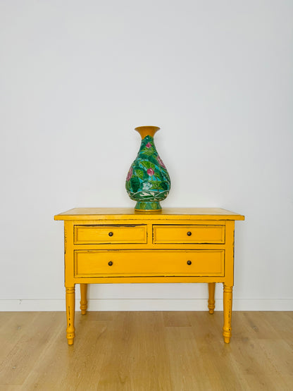 Large Colourful Vase