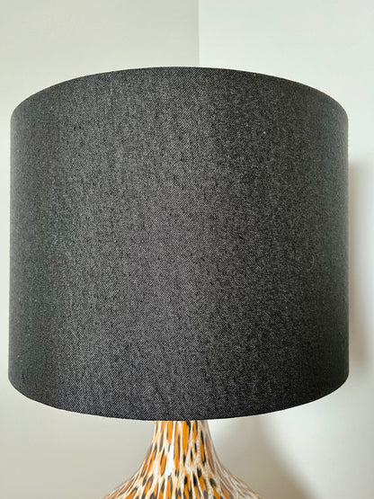 Lovely Le Forge Leopard Print Table Lamp